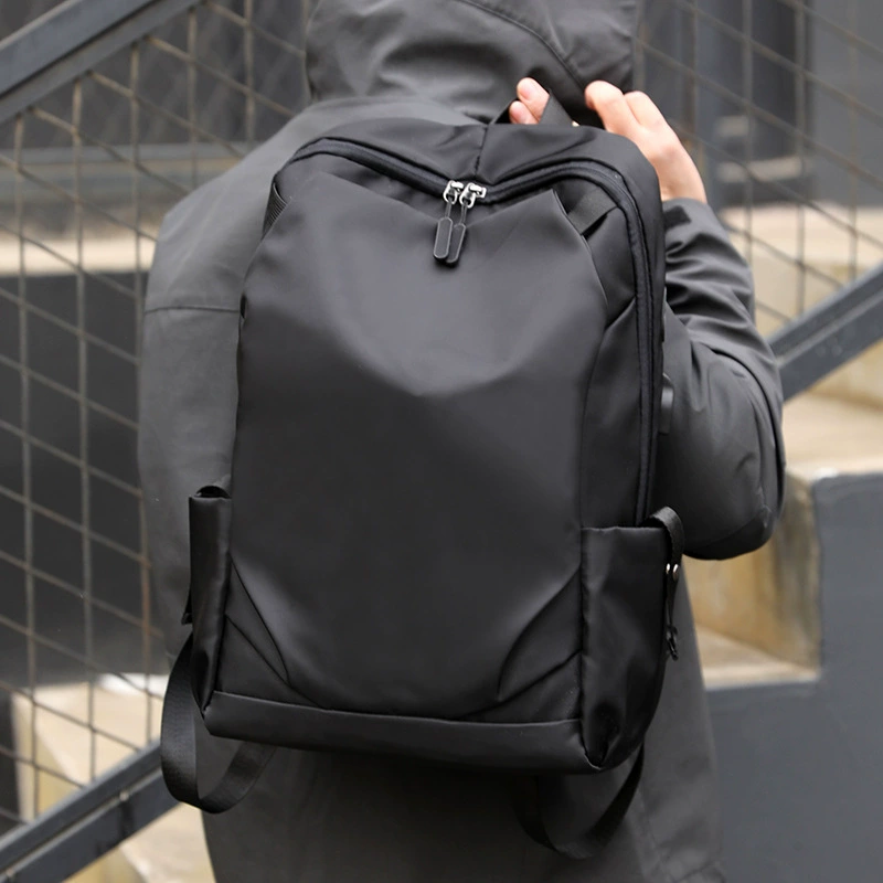 Casual large-capacity backpack new Korean style simple short-distance travel backpack multi-functional backpack for men with printable logo - Image 4