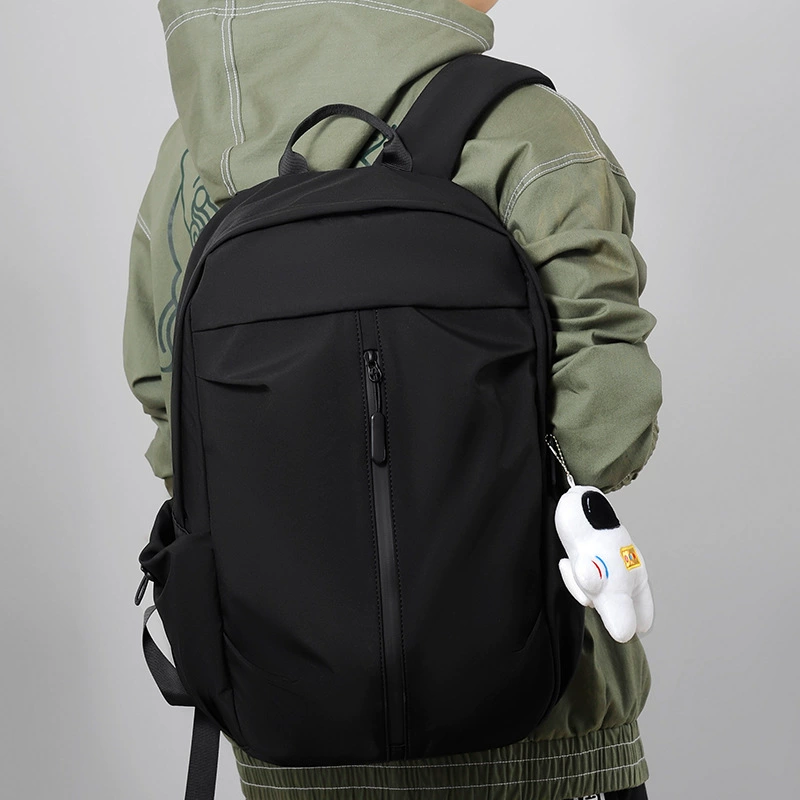 Korean version versatile men and women backpack business casual trendy computer bag large capacity lightweight simple student school bag - Image 3