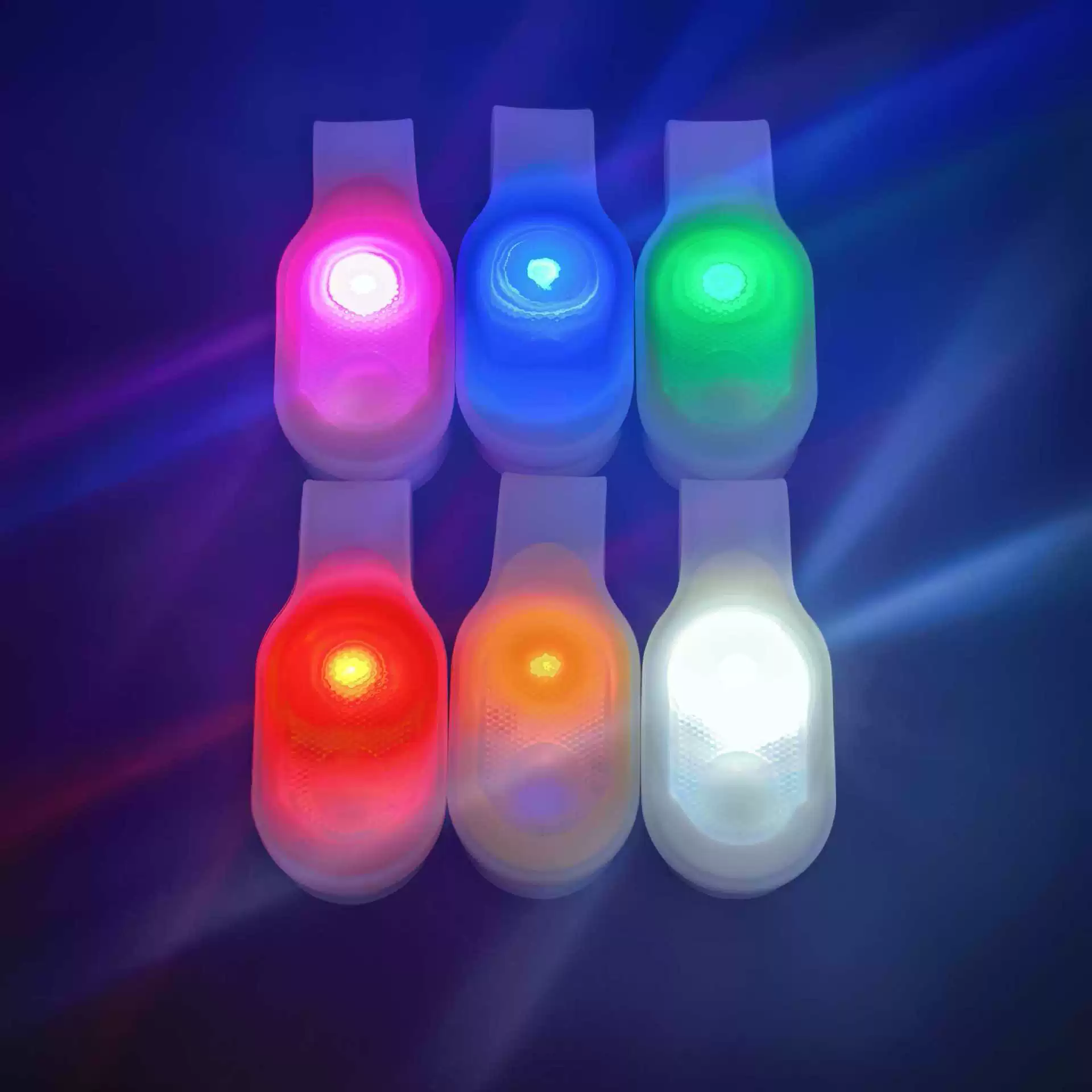 LED luminous silicone magnet light outdoor sports lighting running and cycling hands-free magnetic emergency collar clip light - Image 2