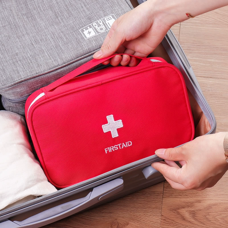 Portable emergency primary school student epidemic prevention bag children’s medicine storage bag storage bag first aid medical bag travel storage