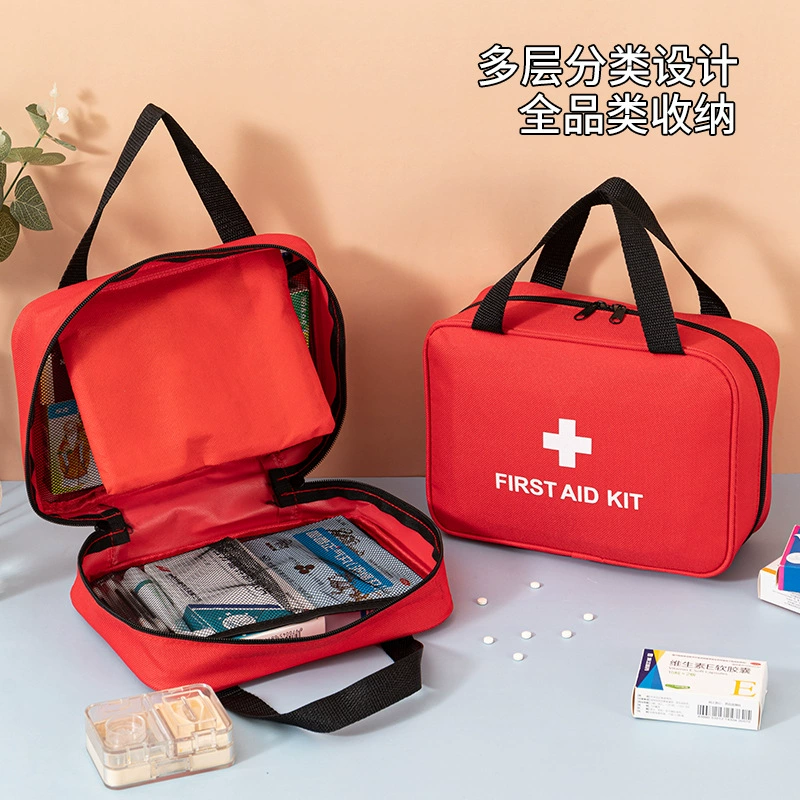 Large first aid kit outdoor storage bag medical bag cross-border hot emergency kit earthquake survival kit medicine storage bag