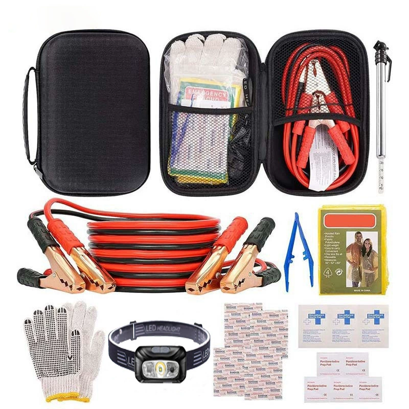 Cross-border foreign trade car accessories tool kit car emergency kit multi-functional first aid kit