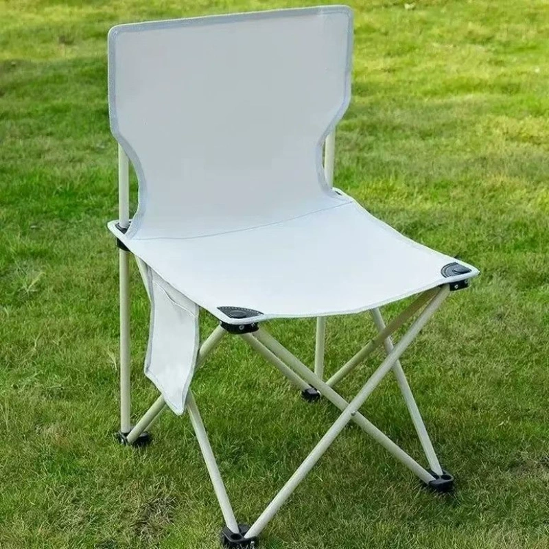 Portable outdoor Mazar folding back chair camping bench stool leisure chair