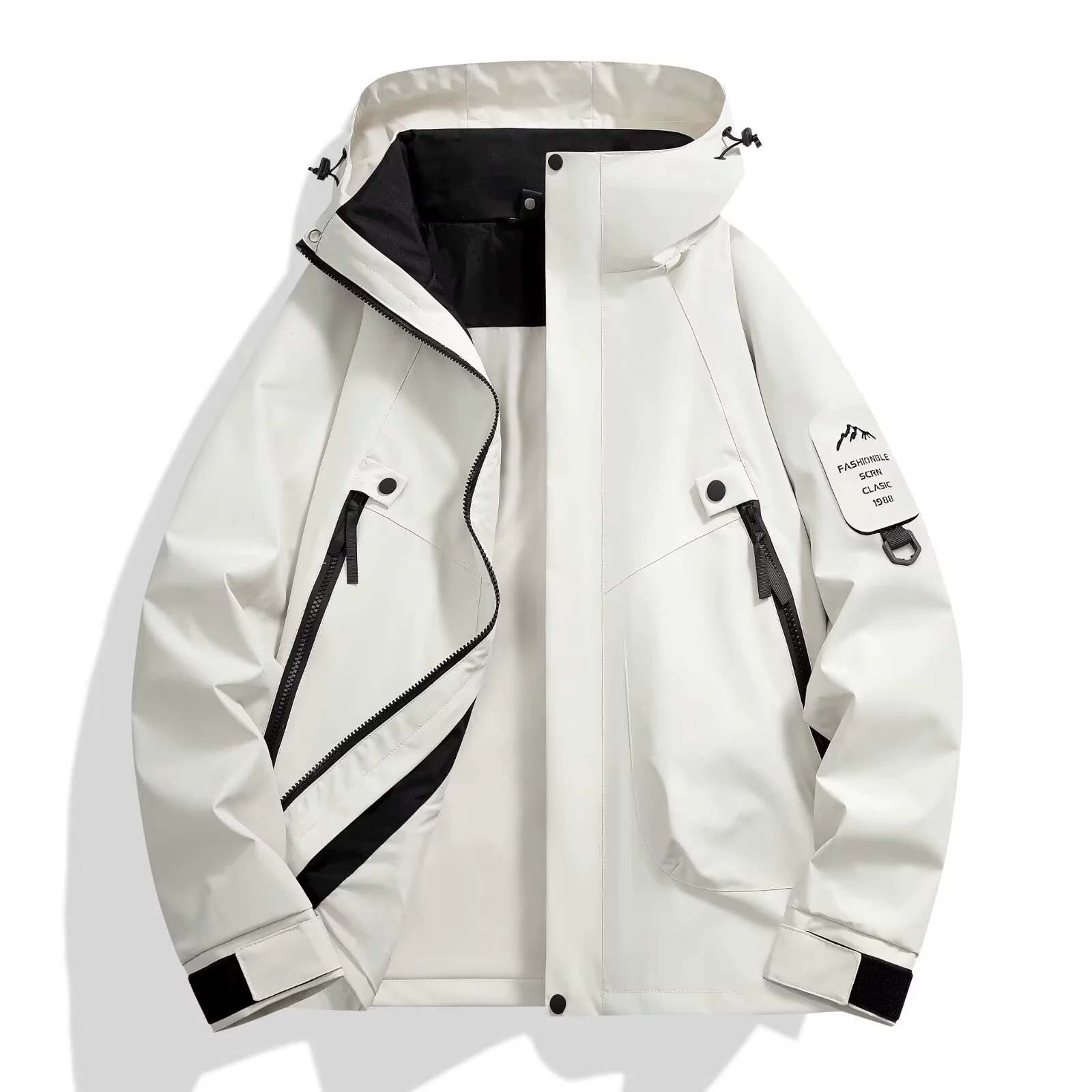 Outdoor sports windproof and waterproof jackets for men spring and autumn new style jackets versatile loose jackets for men