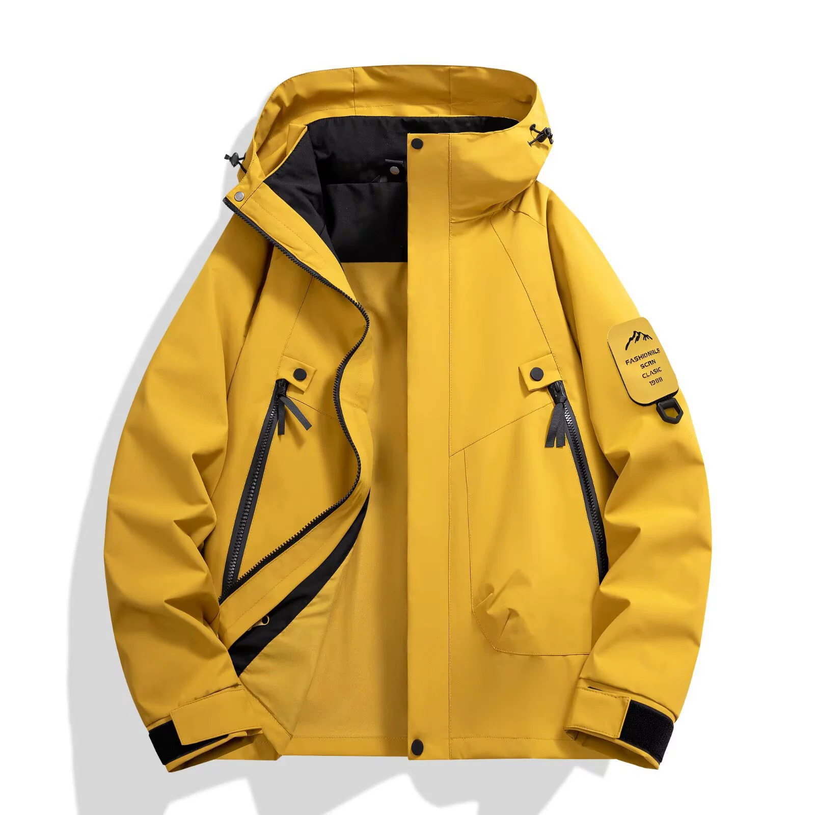 Outdoor sports windproof and waterproof jackets for men spring and autumn new style jackets versatile loose jackets for men - Image 4