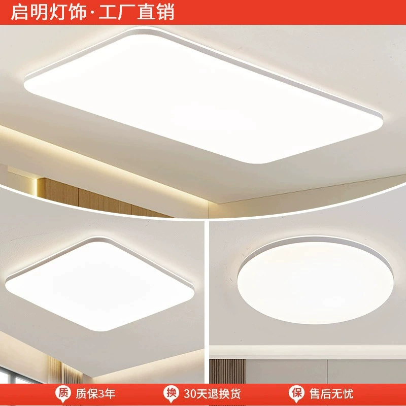 Guangdong Zhongshan bedroom living room lamp simple modern atmosphere master bedroom room round balcony lamp led ceiling lamp