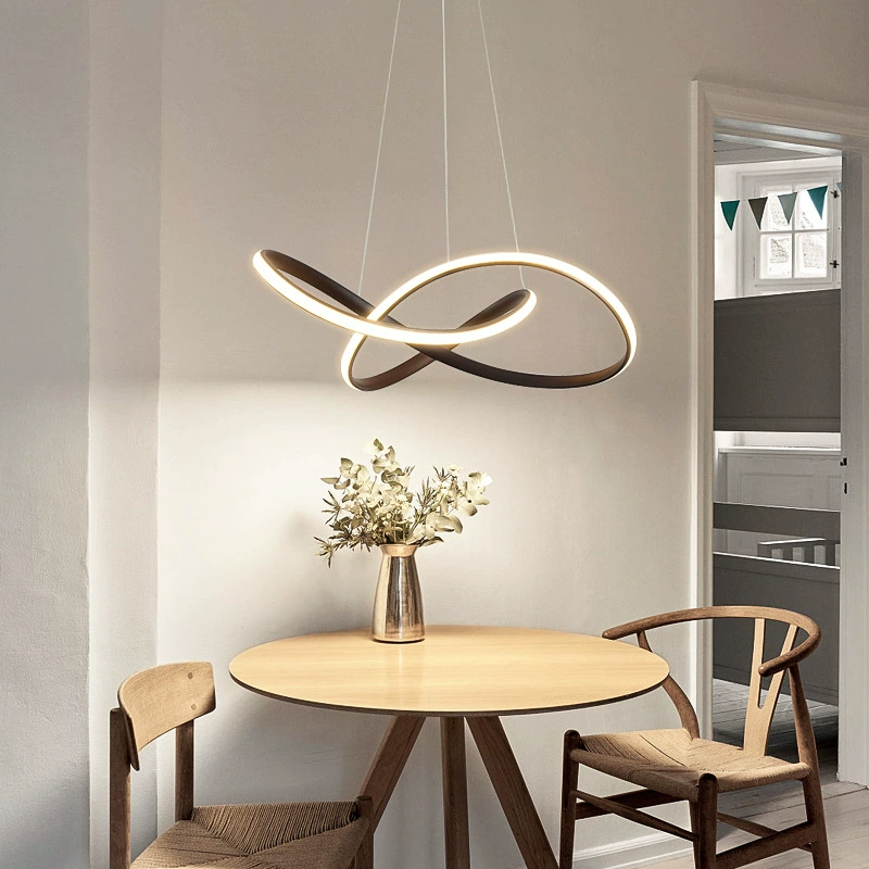 Restaurant chandelier modern minimalist dining room table lamp bar internet celebrity bedroom chandelier 2025 new Zhongshan lamps - Image 3