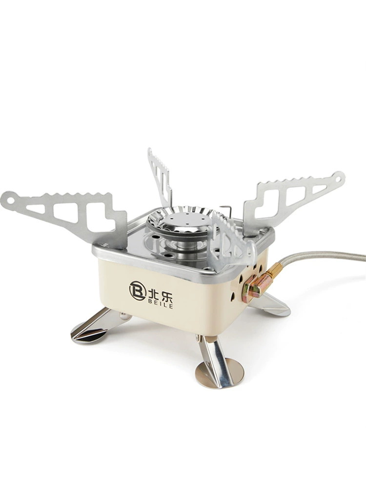 Cassette stove outdoor stove folding gas stove outdoor camping cooker portable water boiling tea stove gas stove