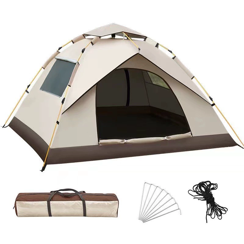 Fully automatic RV outdoor camping tent portable in the field, foldable, sunproof, rainproof, mosquitoproof for travel - Image 4