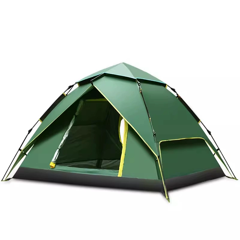 Tent outdoor camping portable folding outdoor equipment picnic camping fully automatic thickened rain and sun protection suit - Image 4