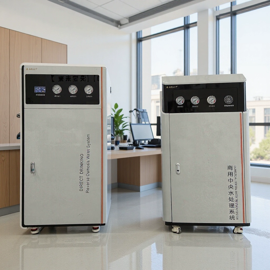 Multi-layer frequency conversion water supply reverse osmosis water purifier commercial equipment 1200G factory Tang S Song